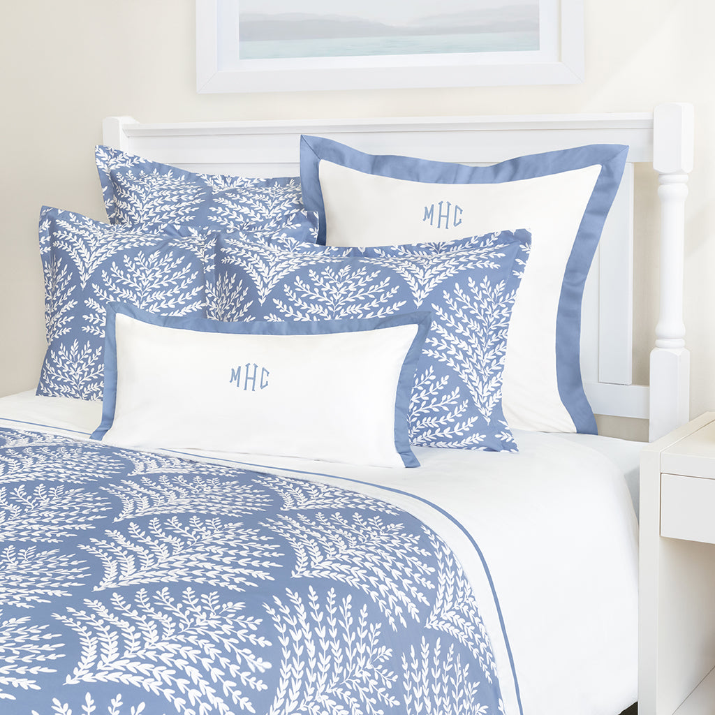 Coastal Blue Avalon Duvet Cover