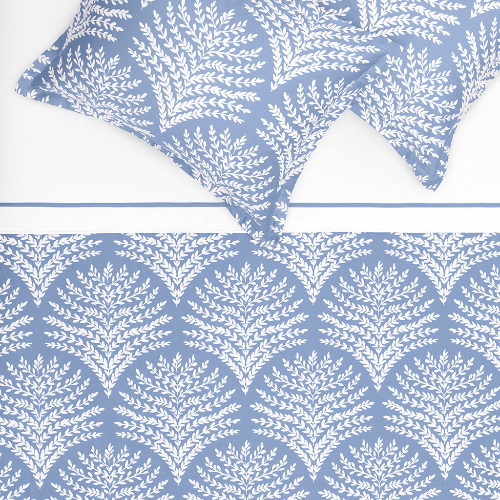 Coastal Blue Avalon Duvet Cover