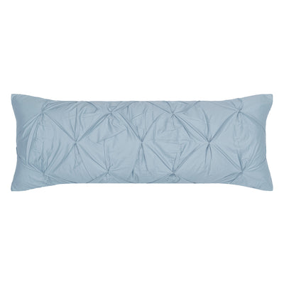 The French Blue Pintuck Extra Long Lumbar Throw Pillow