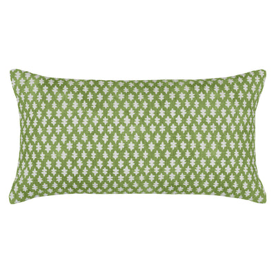 The Green Sprig Throw Pillow