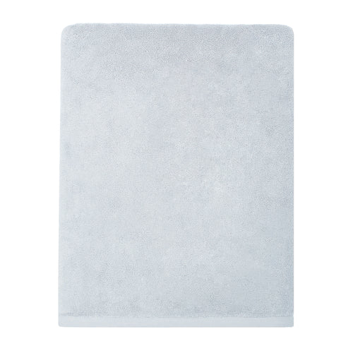 Plush Ice Blue Bath Towel