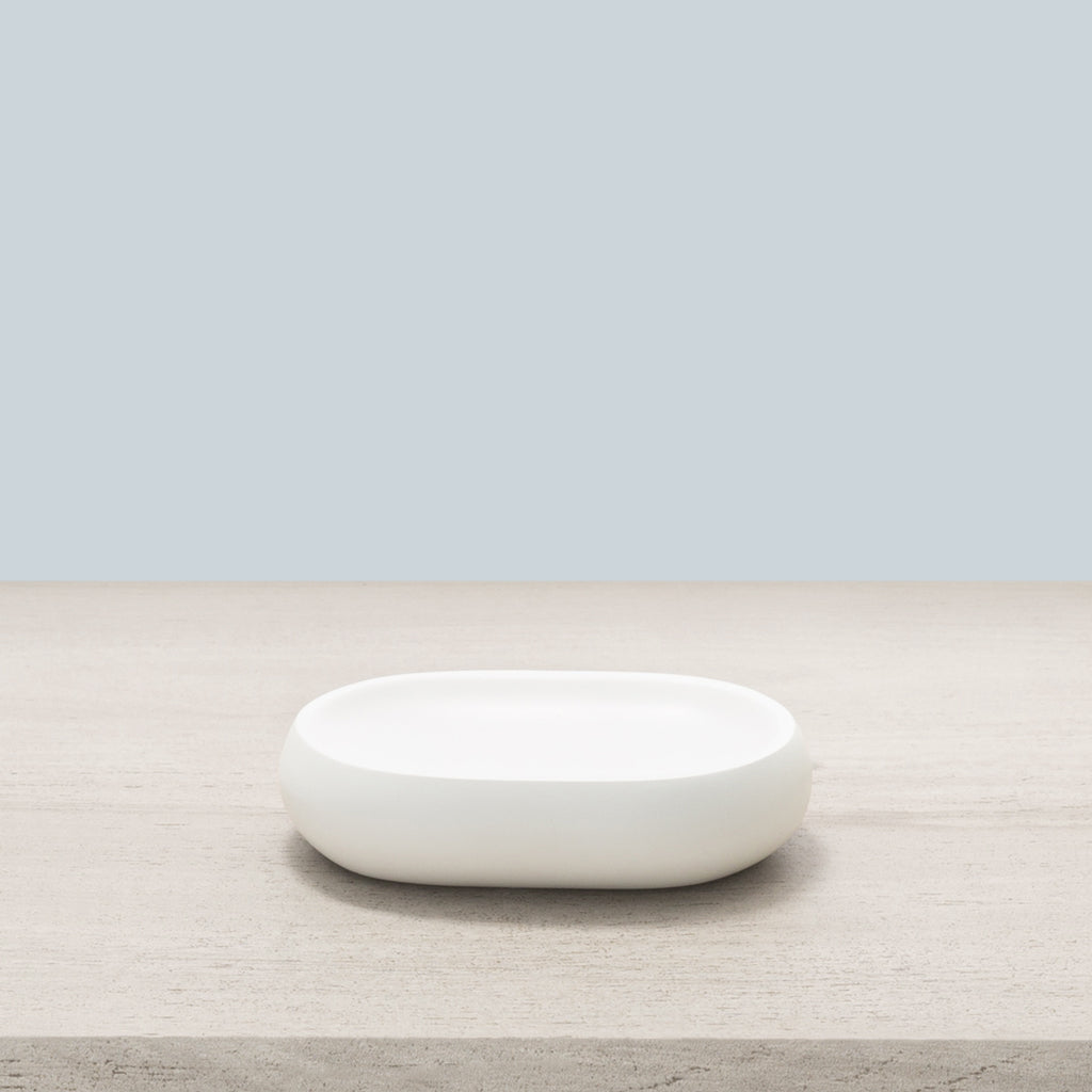 Gold Luna Resin Bath Accessories, Soap Dish