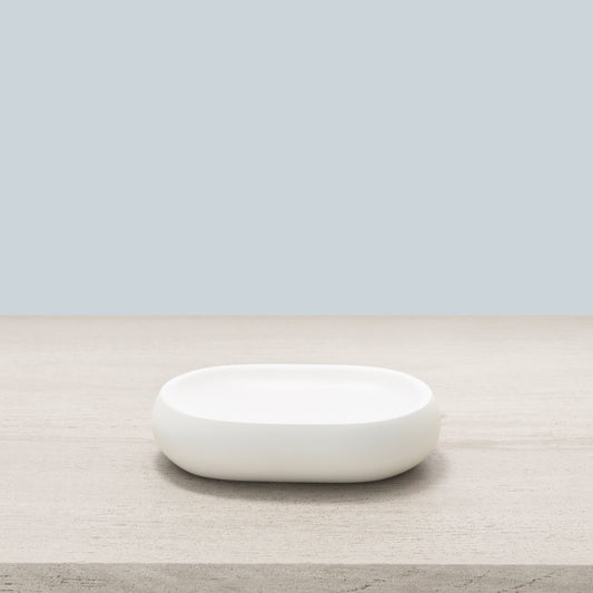 Gold Luna Resin Bath Accessories, Soap Dish