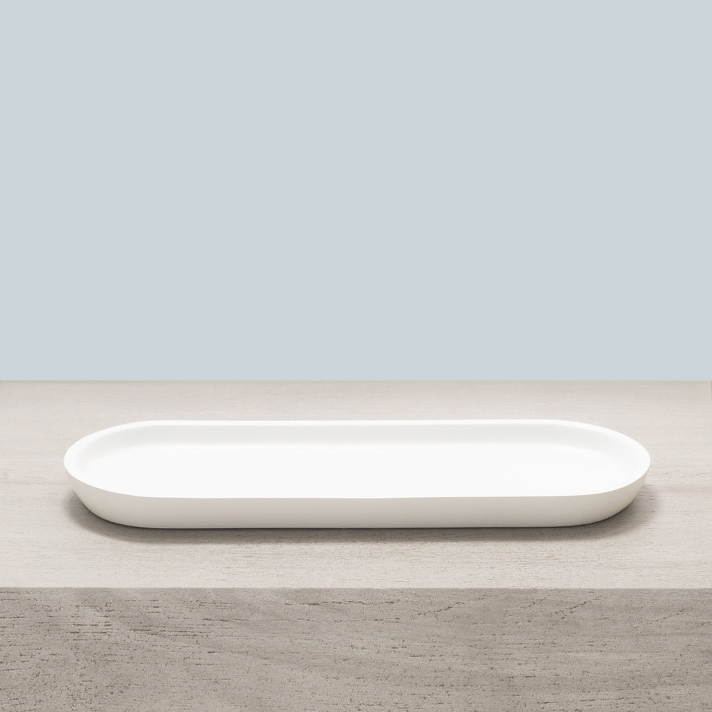 Gold Luna Resin Bath Accessories, Tray