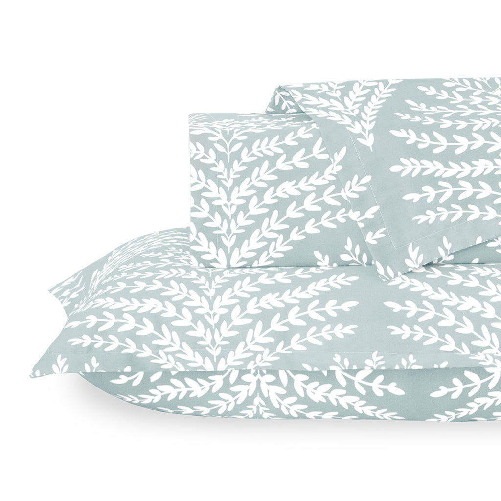 Green Avalon Duvet Cover