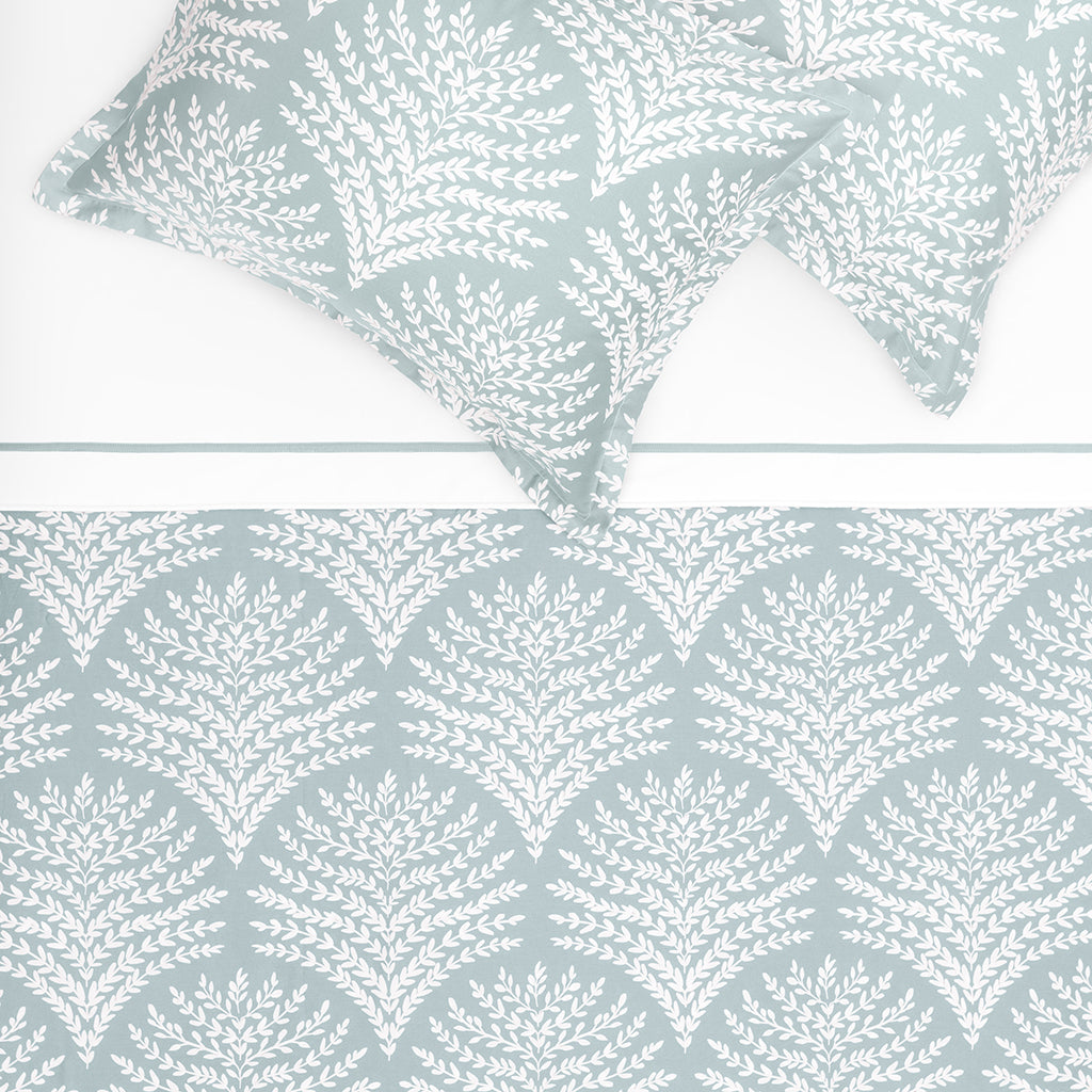 Green Avalon Duvet Cover