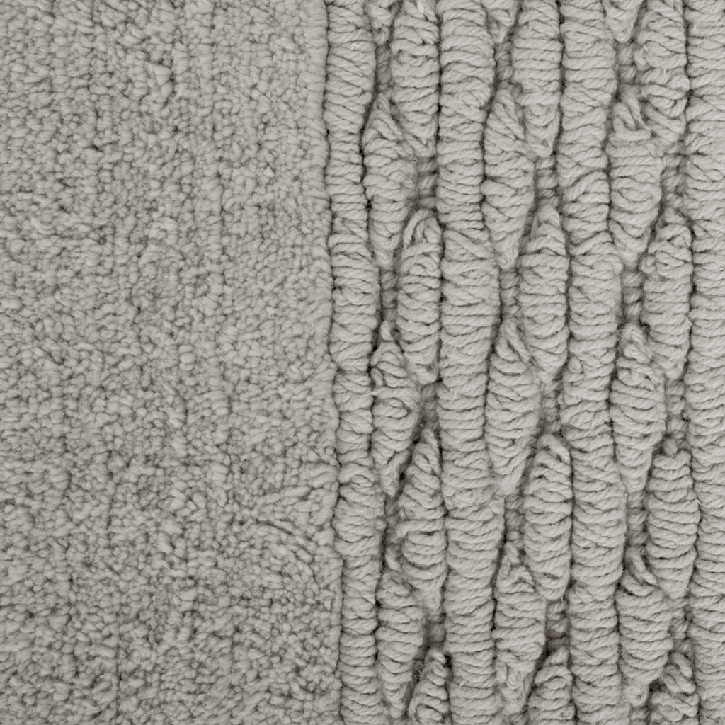 The Grey Shoreline Weave Bath Mat