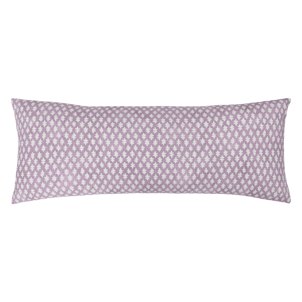 The Purple Sprig Extra Long Lumbar Throw Pillow