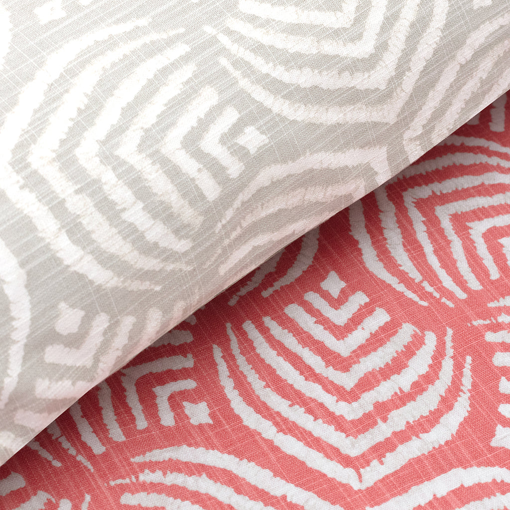 The Coral Modern Shells Throw Pillow