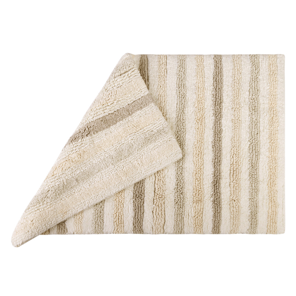 The Dune Striped Bath Mat
