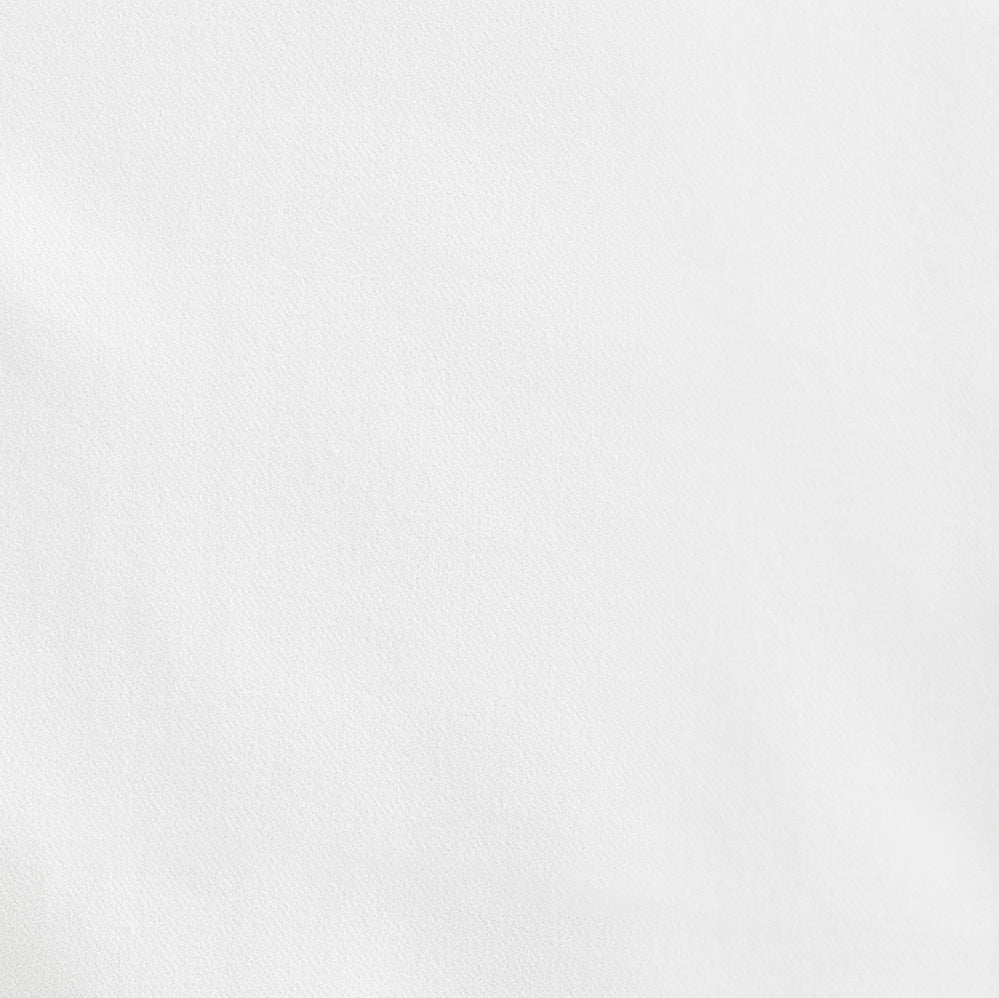 Soft White Flannel Fitted Sheet