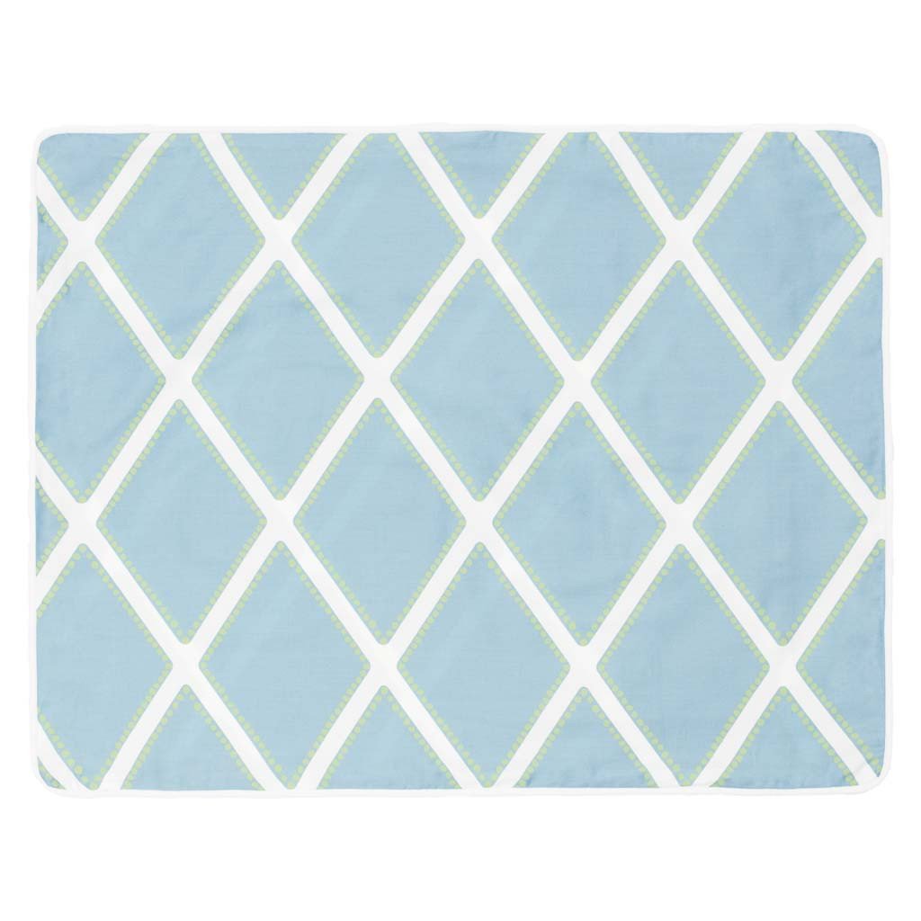 Blue Avery Sham Pair