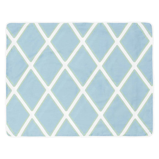 Blue Avery Sham Pair