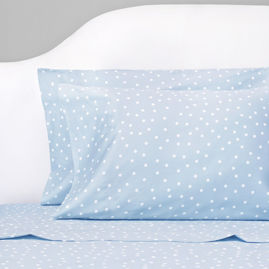 The French Blue Polka Dots Sheet Set