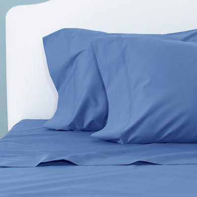 Capri Blue 400 Thread Count Fitted Sheet