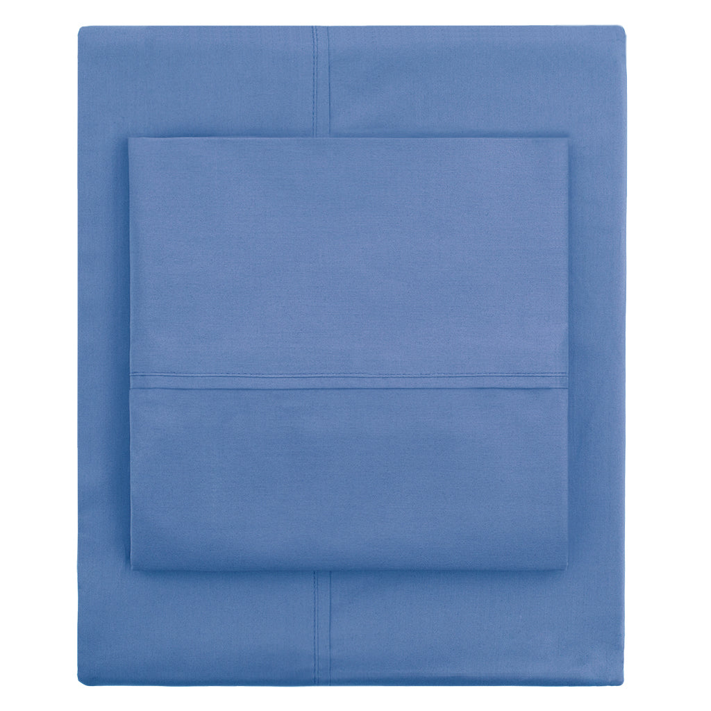 Bedroom inspiration and bedding decor | Capri Blue 400 Thread Count Pillowcase Pair Duvet Cover | Crane and Canopy