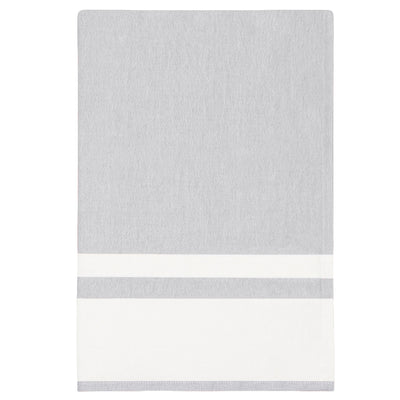 Chambray Stripe Grey Tea Towel 