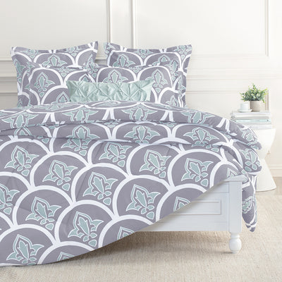Clementina Grey Comforter