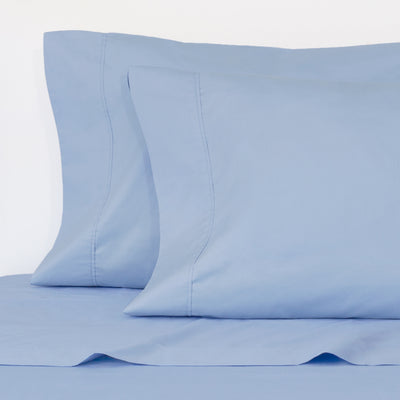 Cornflower Blue 400 Thread Count Pillowcase Pair
