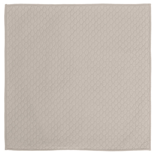 Dove Grey Cloud Quilt Euro Sham