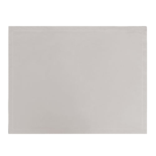 Dove Grey Flange Sham Pair