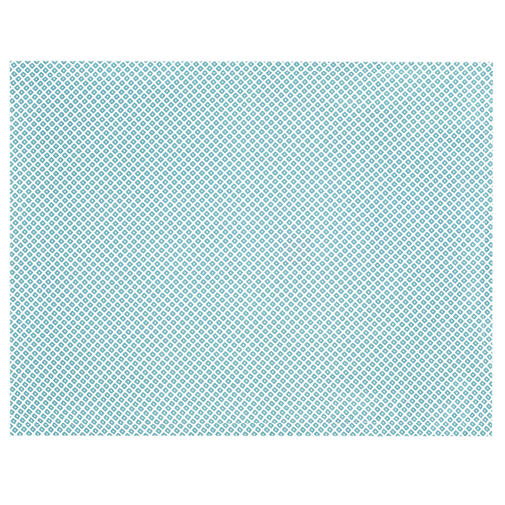 Edie Turquoise Flange Sham Pair