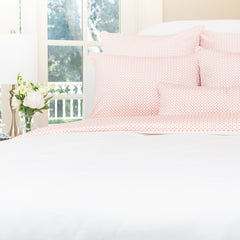 Bedroom inspiration and bedding decor | Ellis Coral Duvet Cover | Crane and Canopy