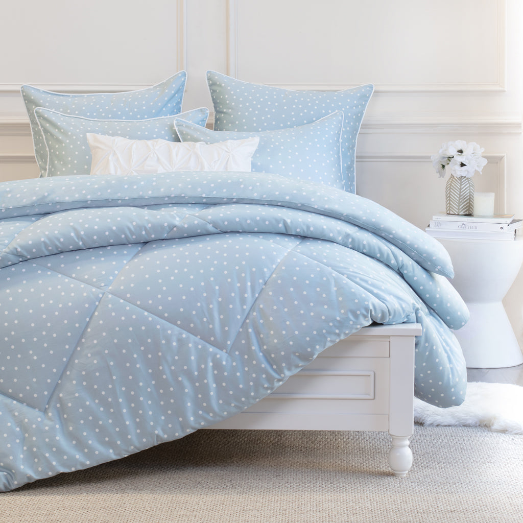 Bedroom inspiration and bedding decor | Elsie Blue Comforter Duvet Cover | Crane and Canopy