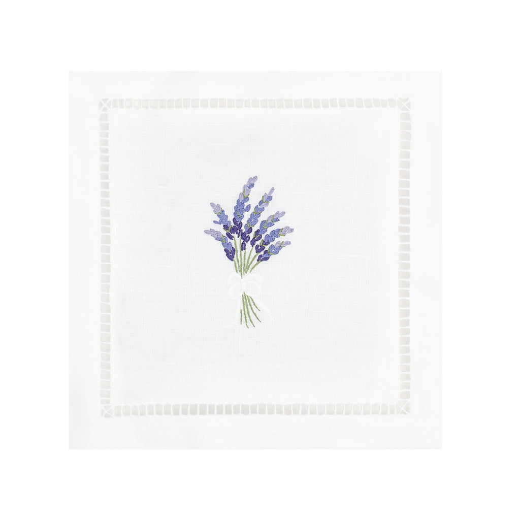 The Embroidered Hemstitched Lavender Sachet