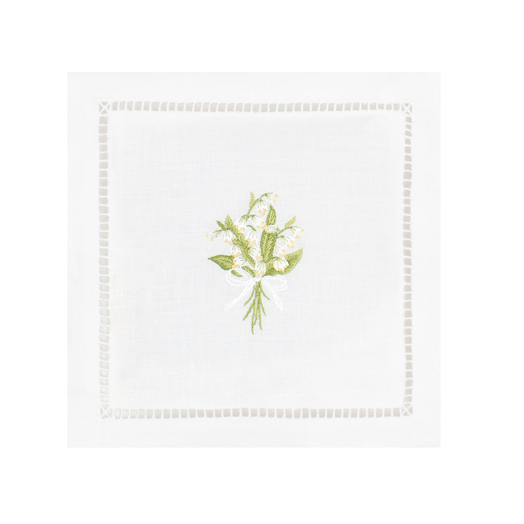 The Embroidered Hemstitched Lavender Sachet