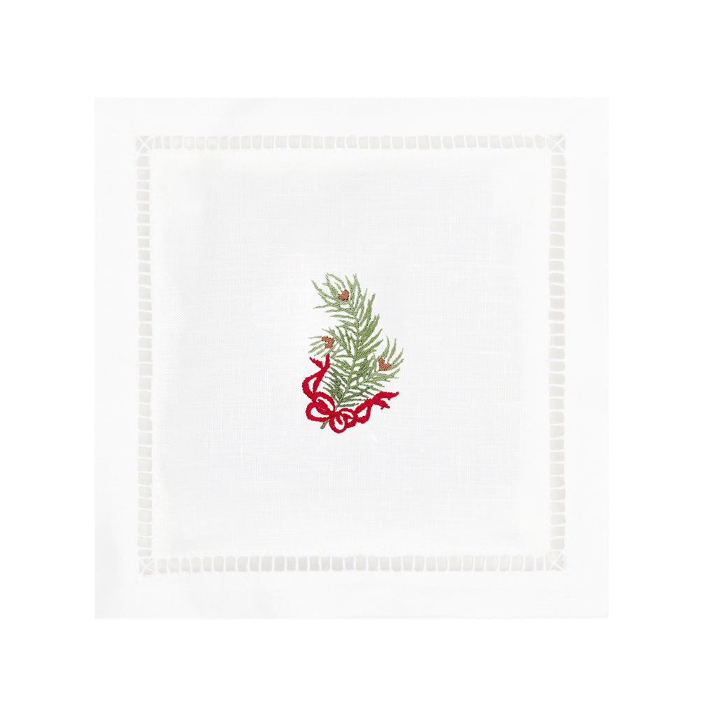 The Embroidered Hemstitched Lavender Sachet
