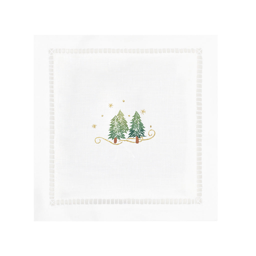 The Embroidered Hemstitched Lavender Sachet