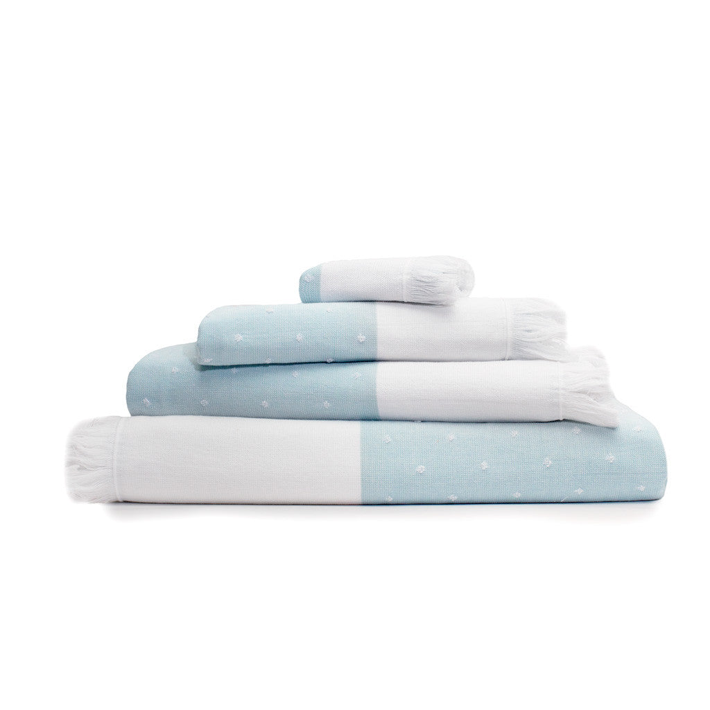 The Blue Dot Fouta Towels