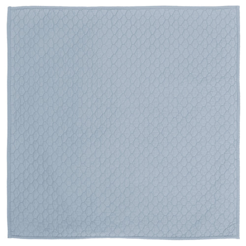 French Blue Cloud Quilt Euro Sham