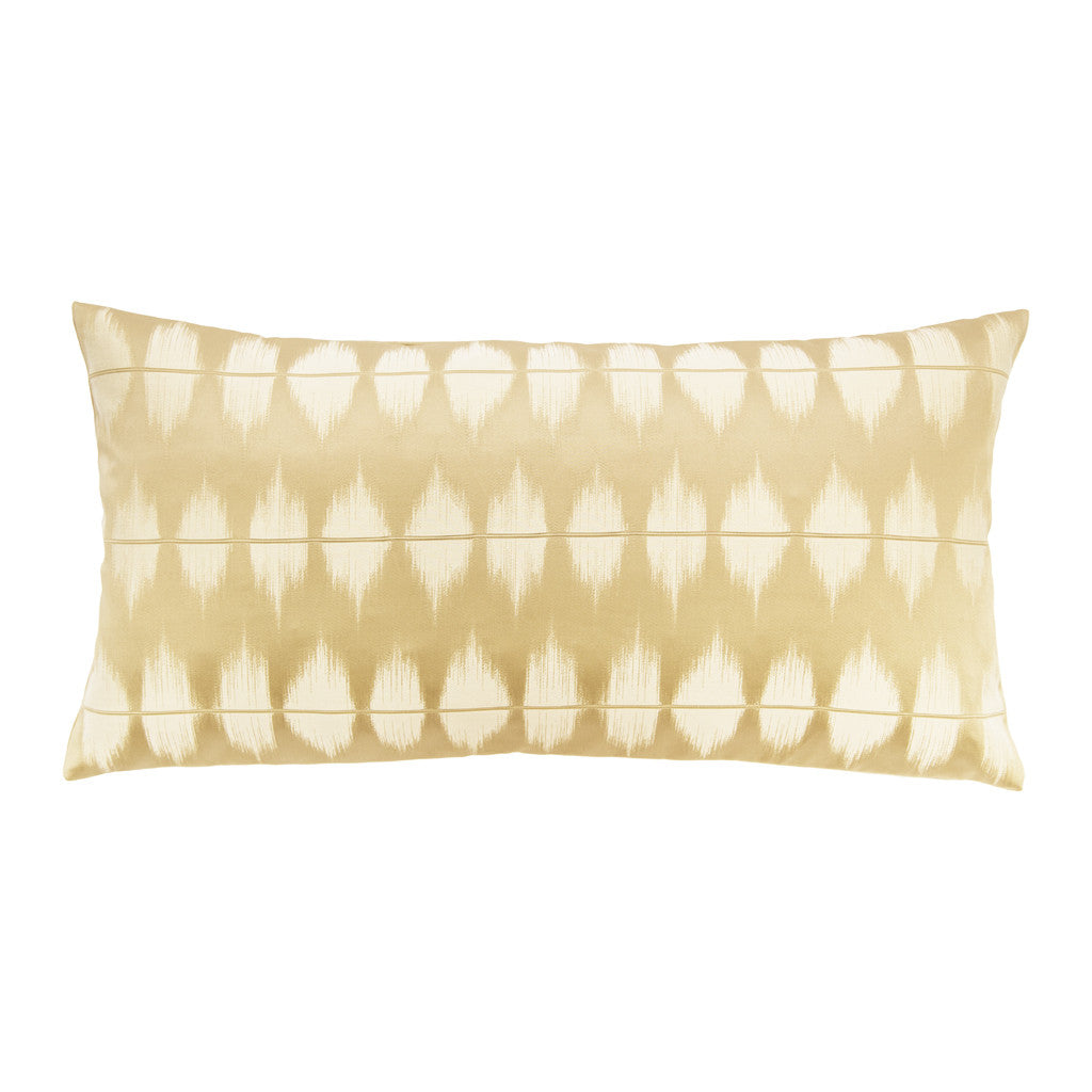 Bedroom inspiration and bedding decor | The Gold Ikat Throw Pillows | Crane and Canopy