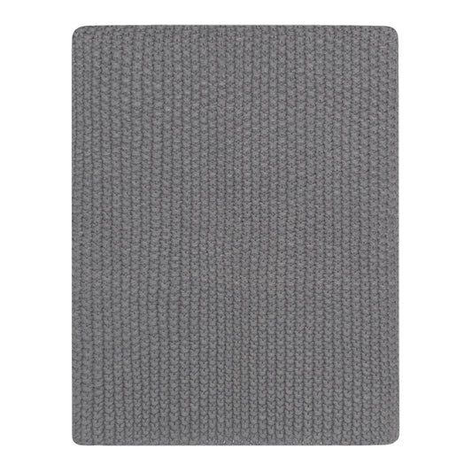 Grey Knitted Throw