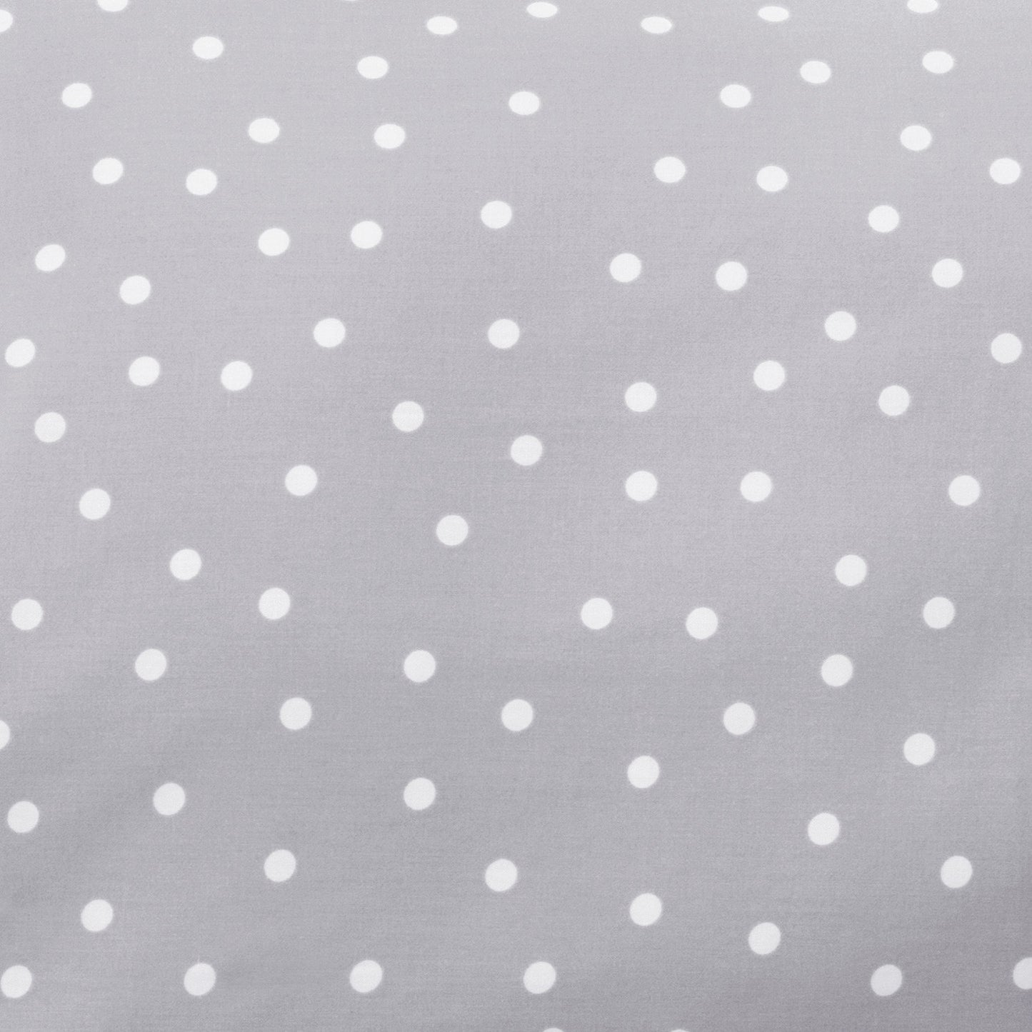 Grey Polka Dots Fitted Sheet
