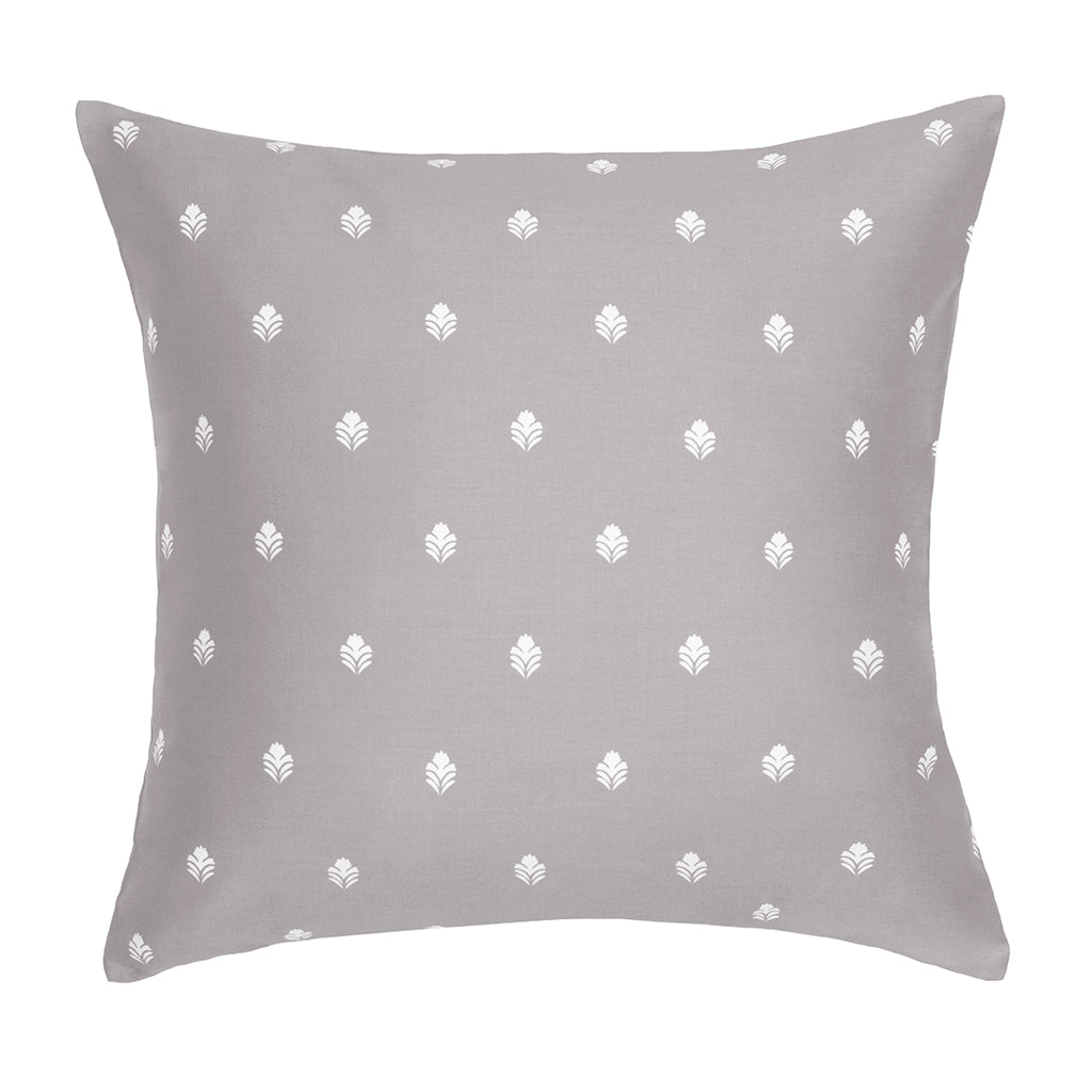 The Grey Flora Throw Pillow