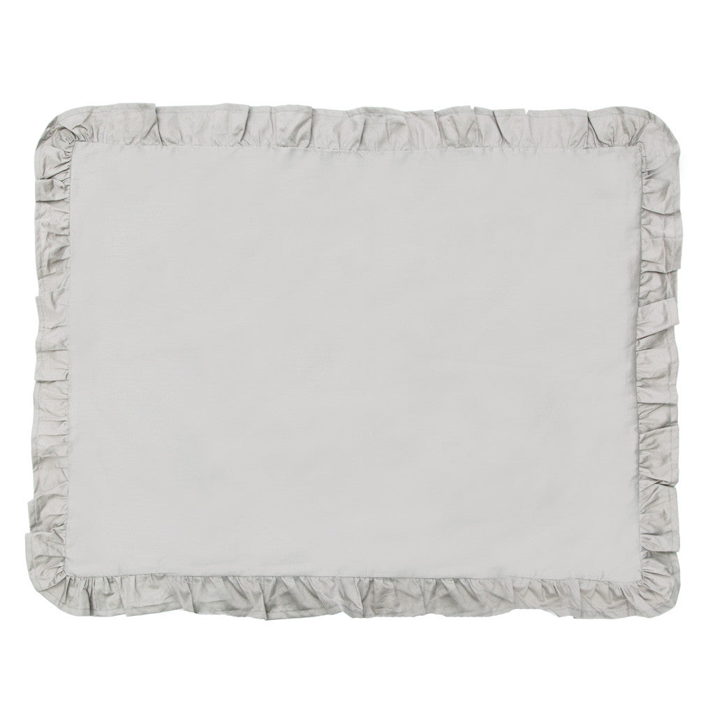 Oyster Grey Vienna Sham Pair