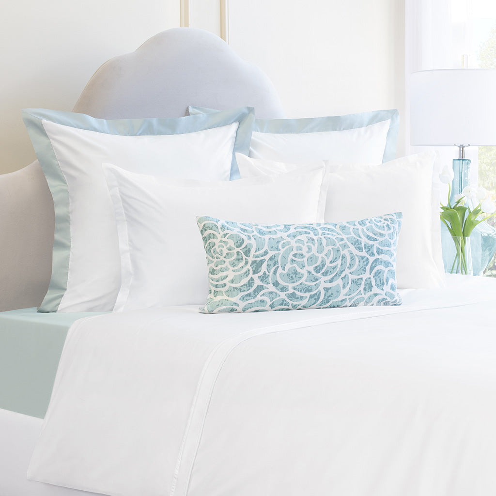 Bedroom inspiration and bedding decor | The Hayes Sierra Soft White Duvet Cover | Crane and Canopy