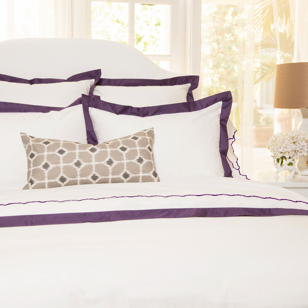 The Linden Purple Border