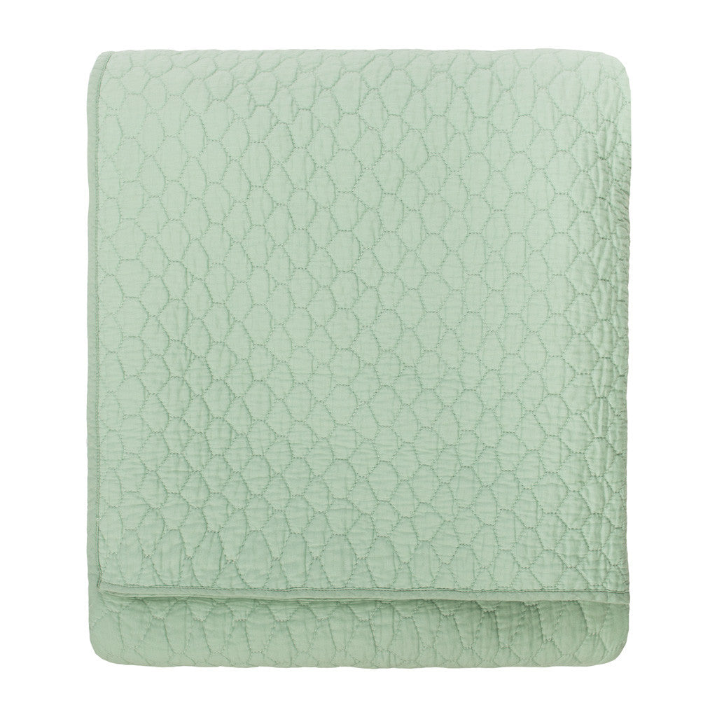 The Cloud Seafoam Green Quilt & Sham