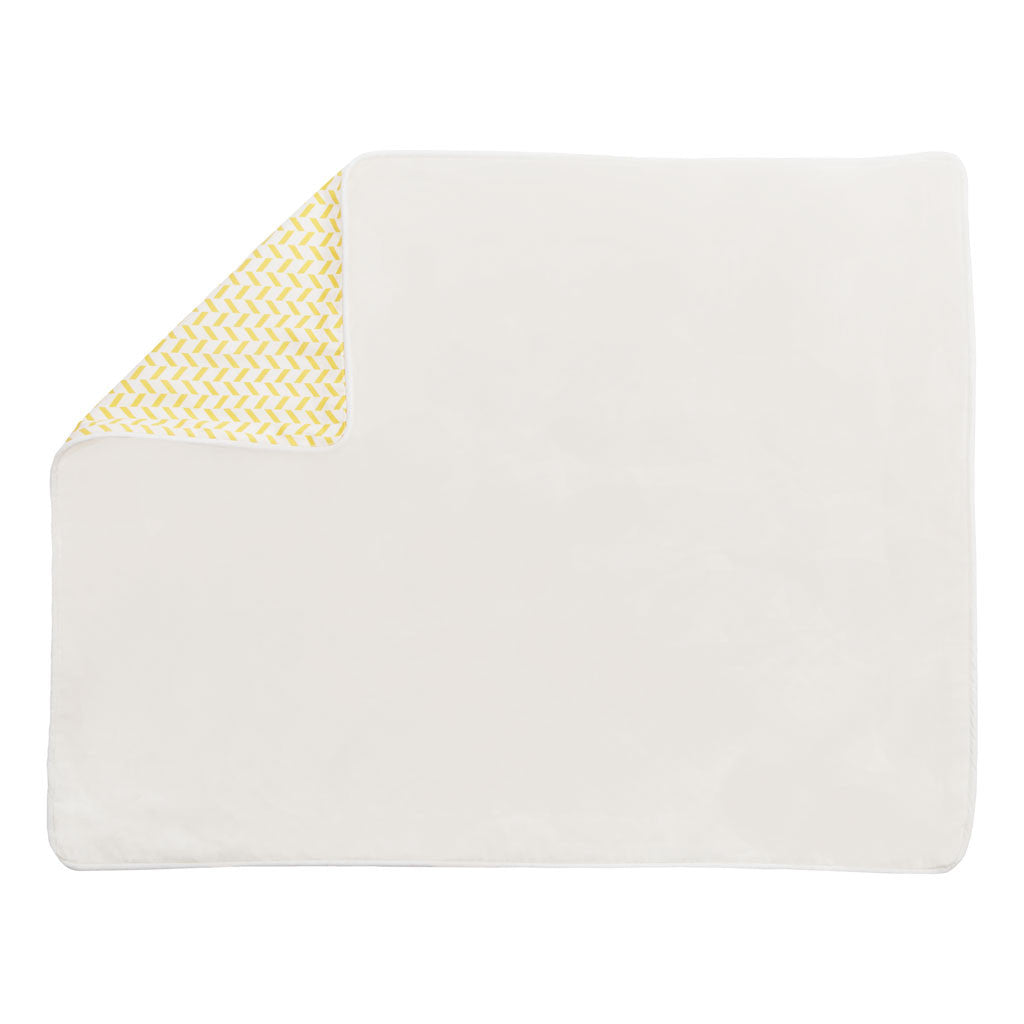 Bedroom inspiration and bedding decor | Yellow Larkin Sham Duvet Cover | Crane and Canopy