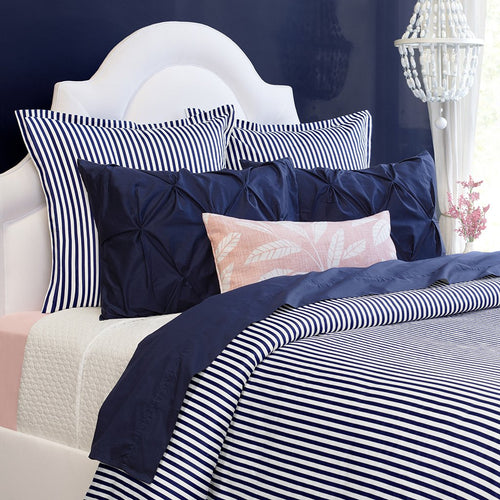 Navy Blue Larkin Duvet Cover