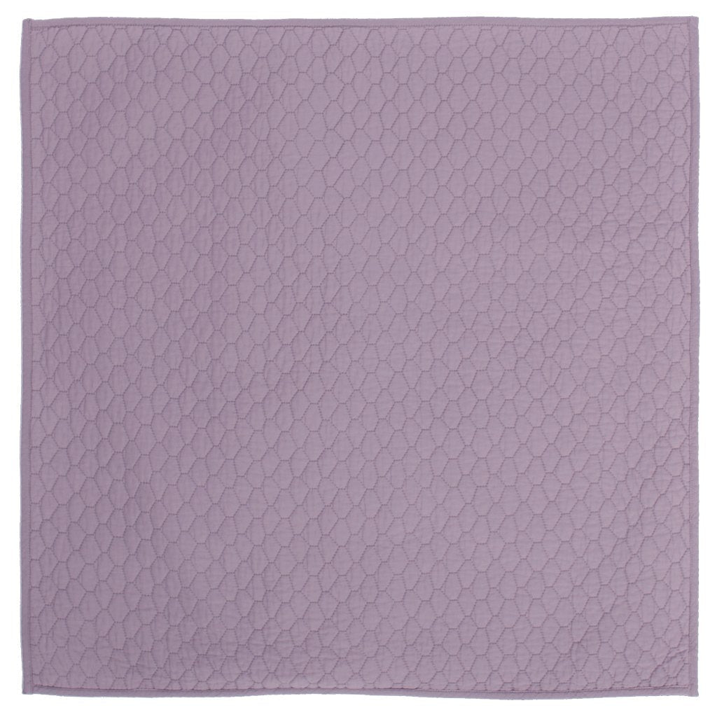Lilac Purple Cloud Quilt Euro Sham