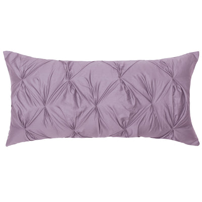 Lilac Pintuck Throw Pillow