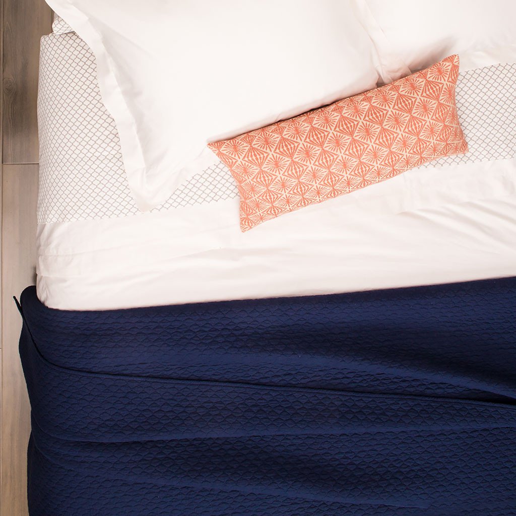 Navy Blue Cloud Quilt