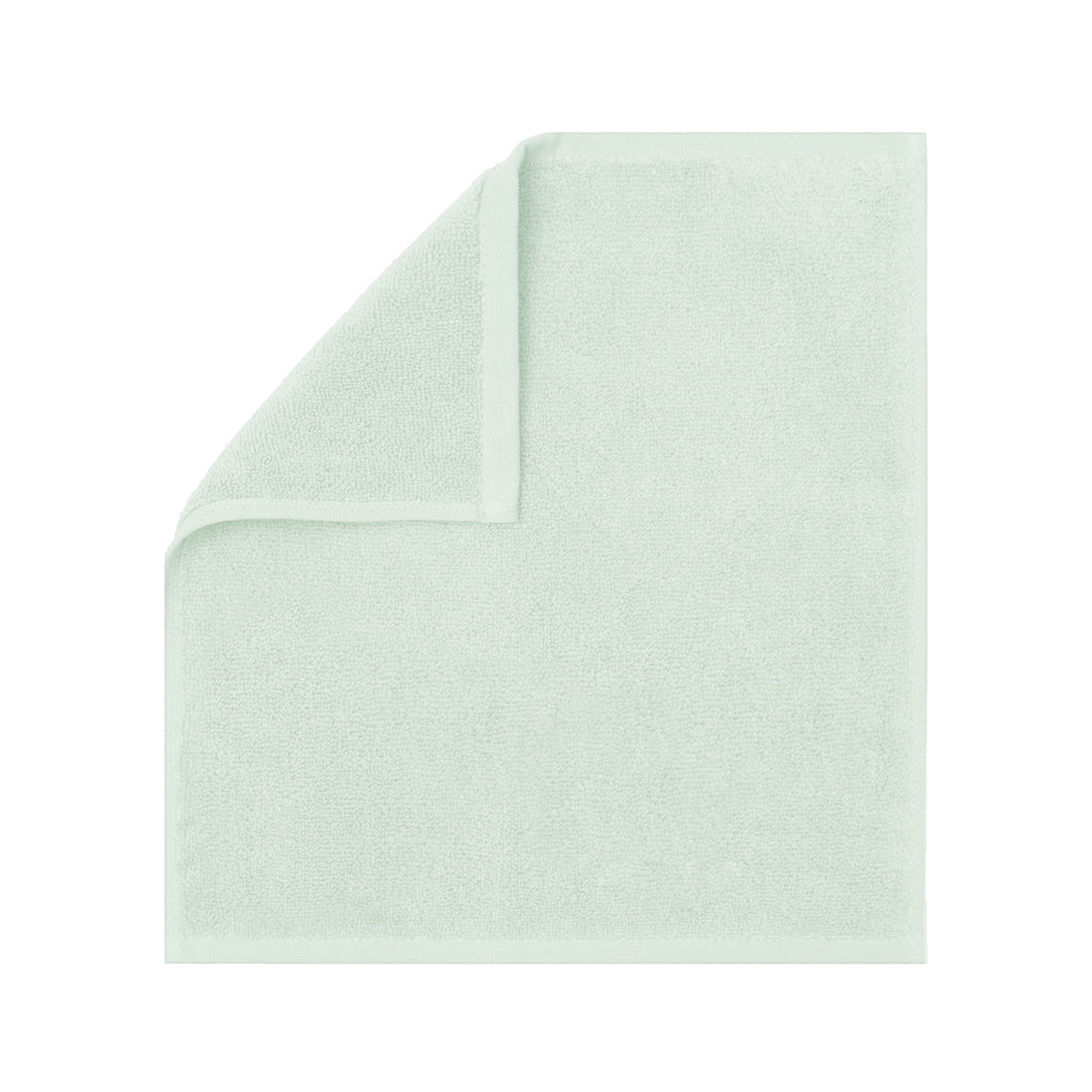 Plush Mint Green Washcloth