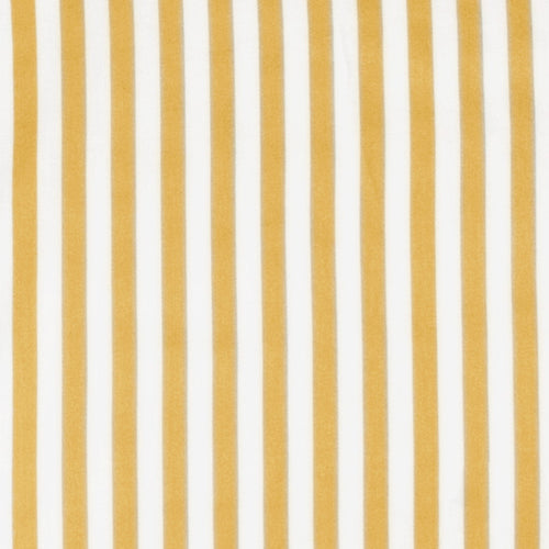 Ochre Striped Fitted Sheet