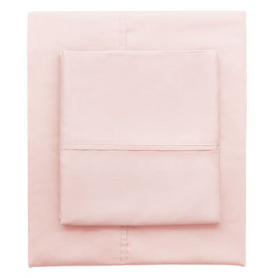 Pink 400 Thread Count Sheet Set (Fitted, Flat, & Pillow Cases)